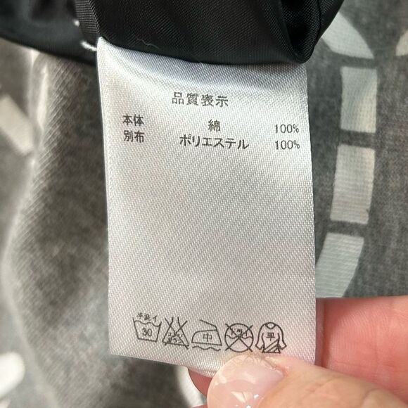 Y2K Harajuku Grey Kitty Skirt by Japanese Fashion Brand MINT NeKO size Small - Picture 8 of 11